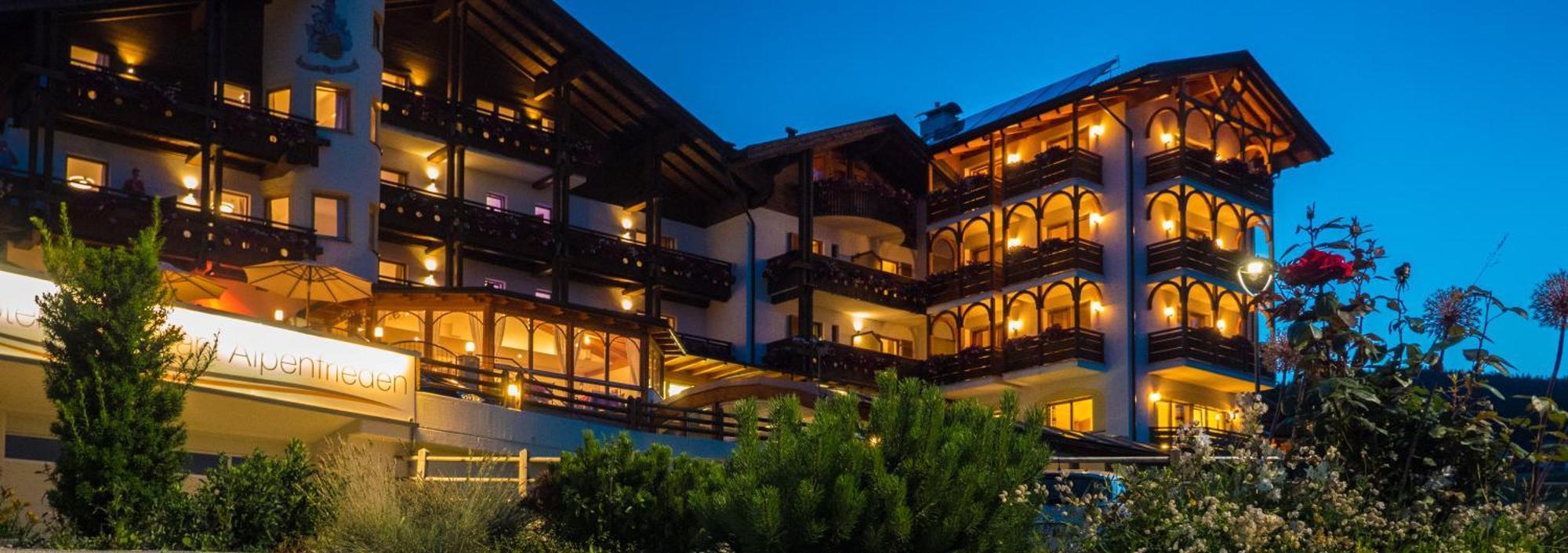 Hotel Alpenfrieden Maranza Kültér fotó